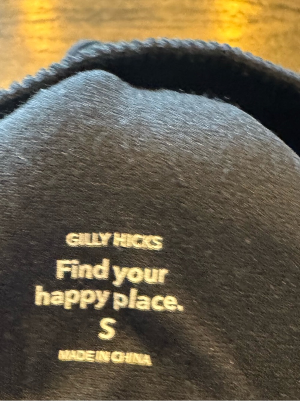 Gilly Hicks Black Ribbed Cropped Tank - Picture 3 of 3